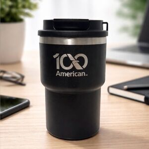 American Airlines Logo 100 Years Centennial Commemorative Insulated Travel Mug